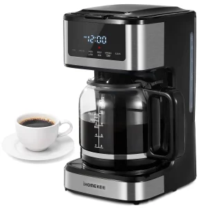 Programmable 12 Cup Drip Coffee Maker with Iced Coffee Function